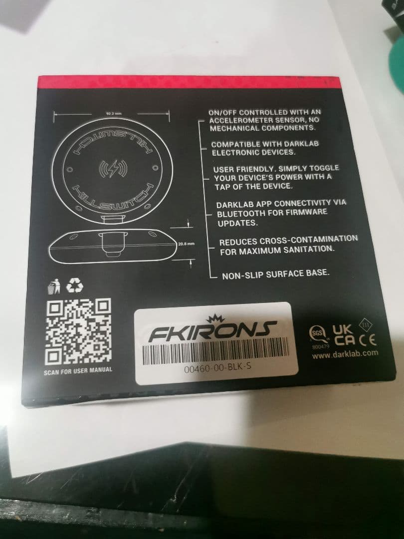 Fk iron キルスイッチ