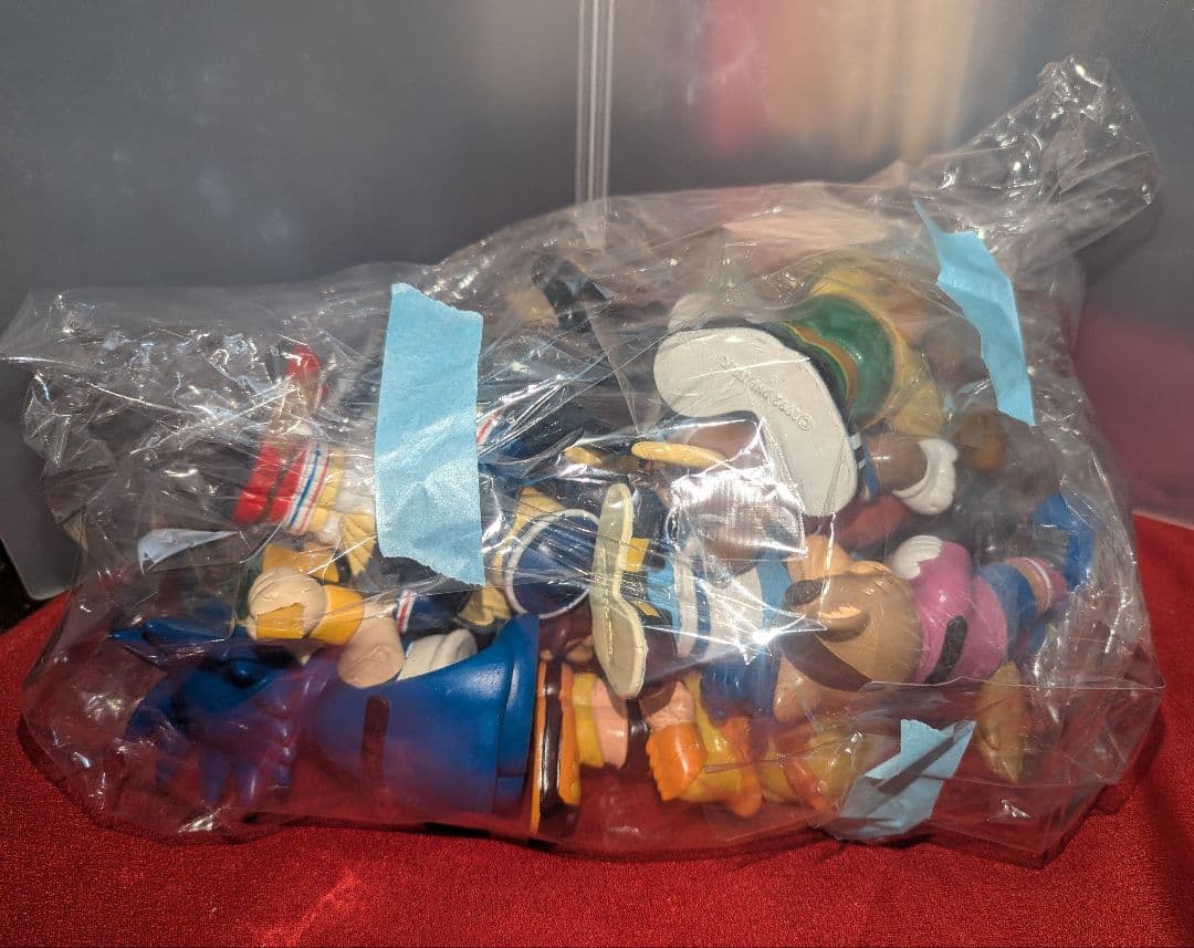 ジャンク Jリーグ マスコット 人形 ソフビ貯金箱 フィギュア 14体