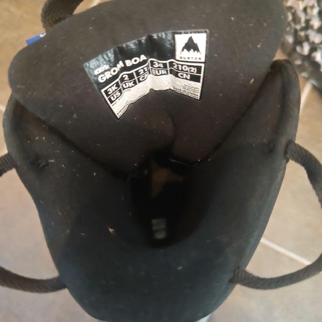 BURTON 子ども用スノーボードブーツ ブラック　21cm