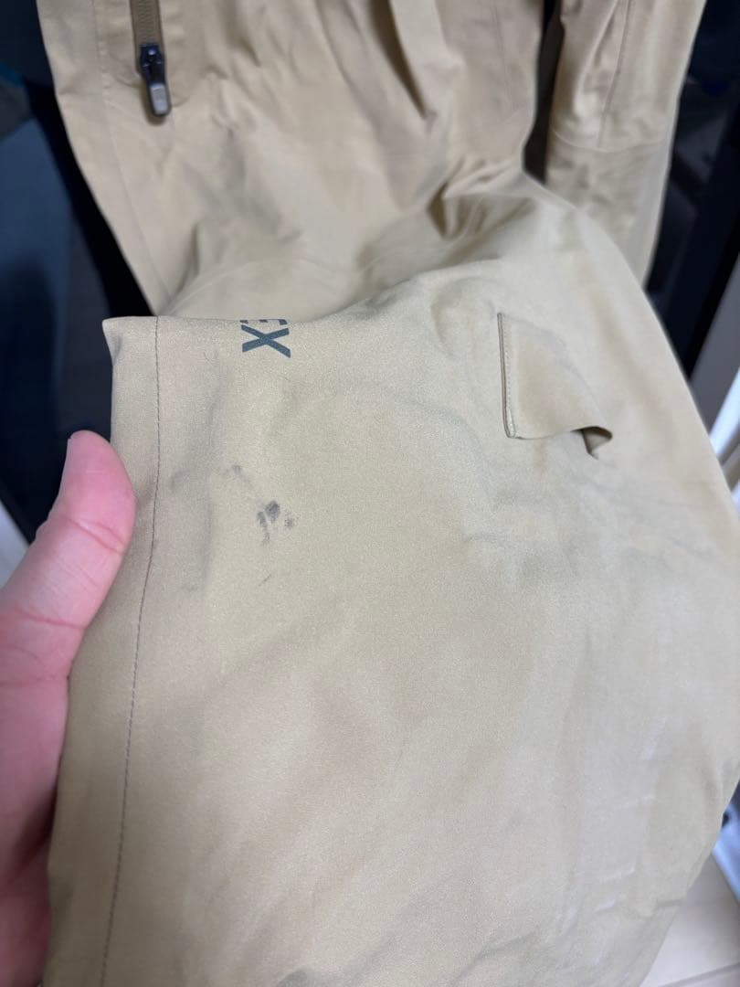 Burton[ak]スノーボード ビブパンツ メンズ GORE-TEX ベージュ