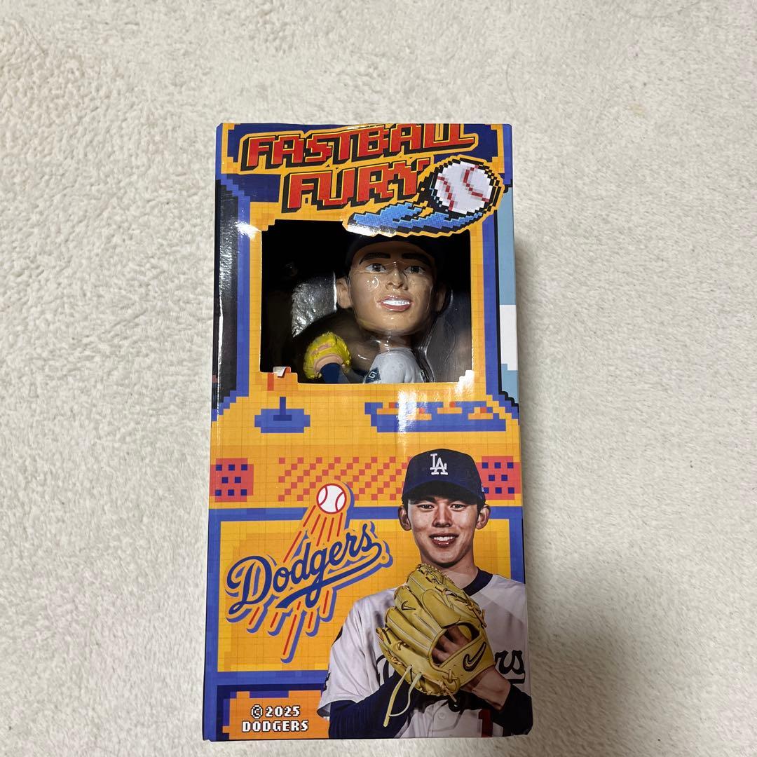 佐々木朗希　ボブルヘッド　ドジャース