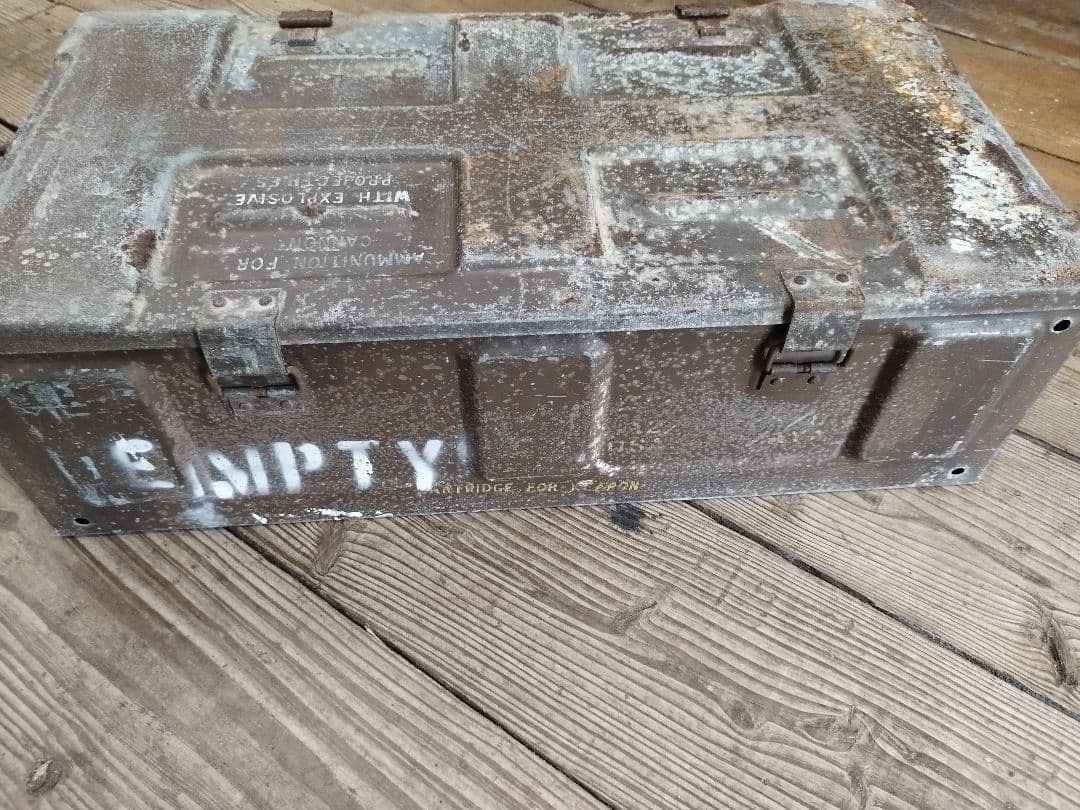 (5051)US．CANONアーモボックス米軍実物　ユーズド