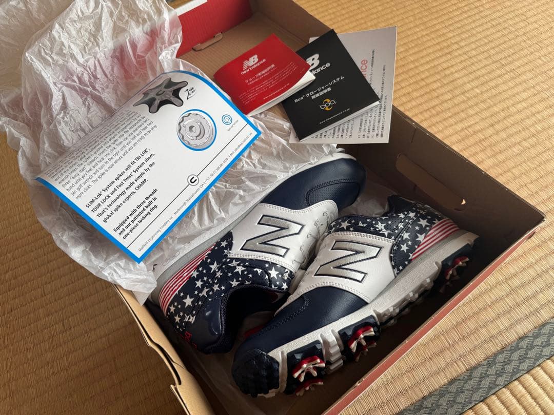 【新品未使用】ニューバランス　ゴルフシューズ