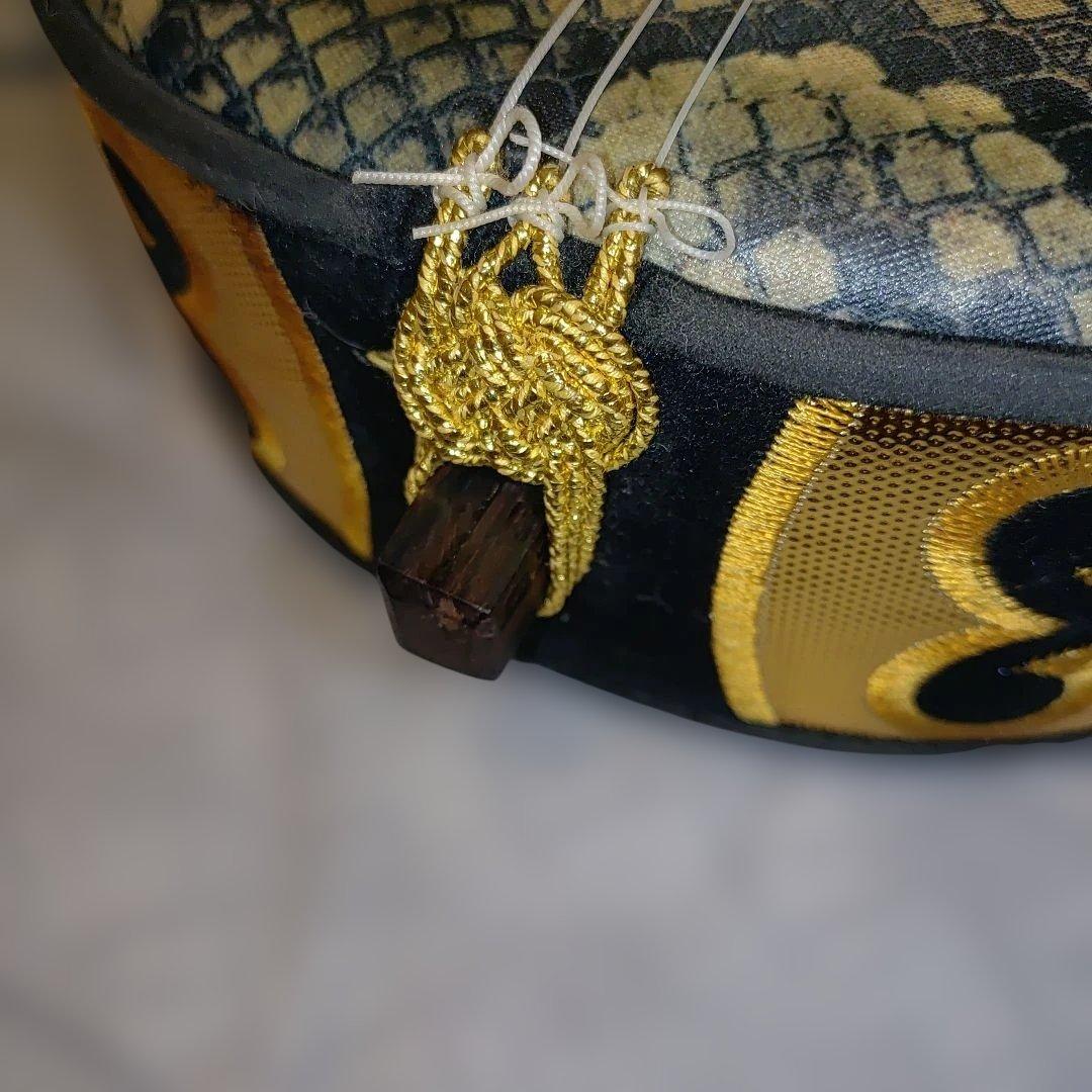 沖縄三線　黒木三線　真壁型　人工皮　三線　黒檀