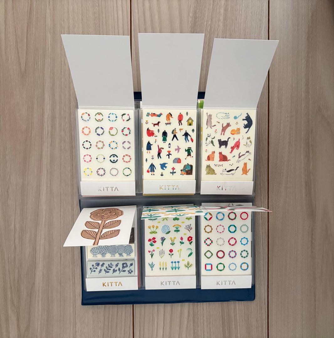 KITTA 中古品　54冊、専用ホルダー3冊セット