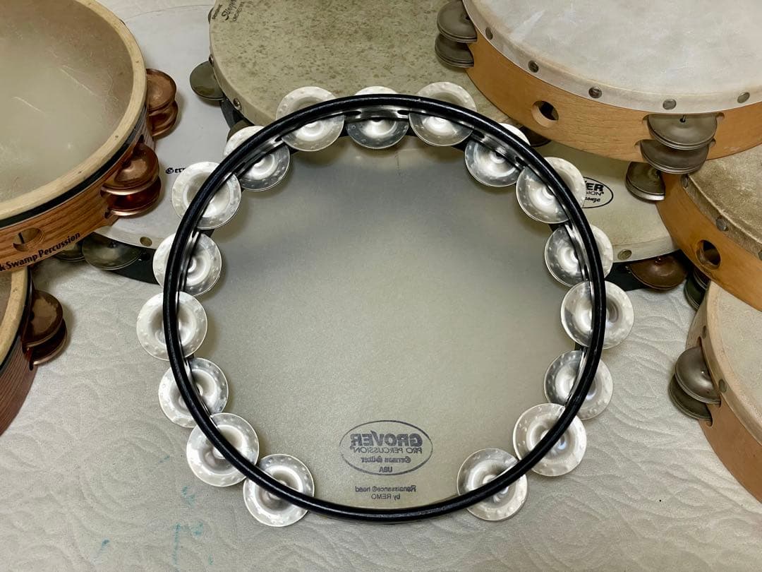 GROVER（グローバー）プロフェッショナル タンバリン 10インチ T2GS