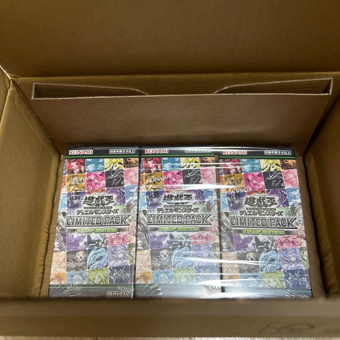 新品未開封　遊戯王OCG デュエルモンスターズ STAMPEDITION3BOX