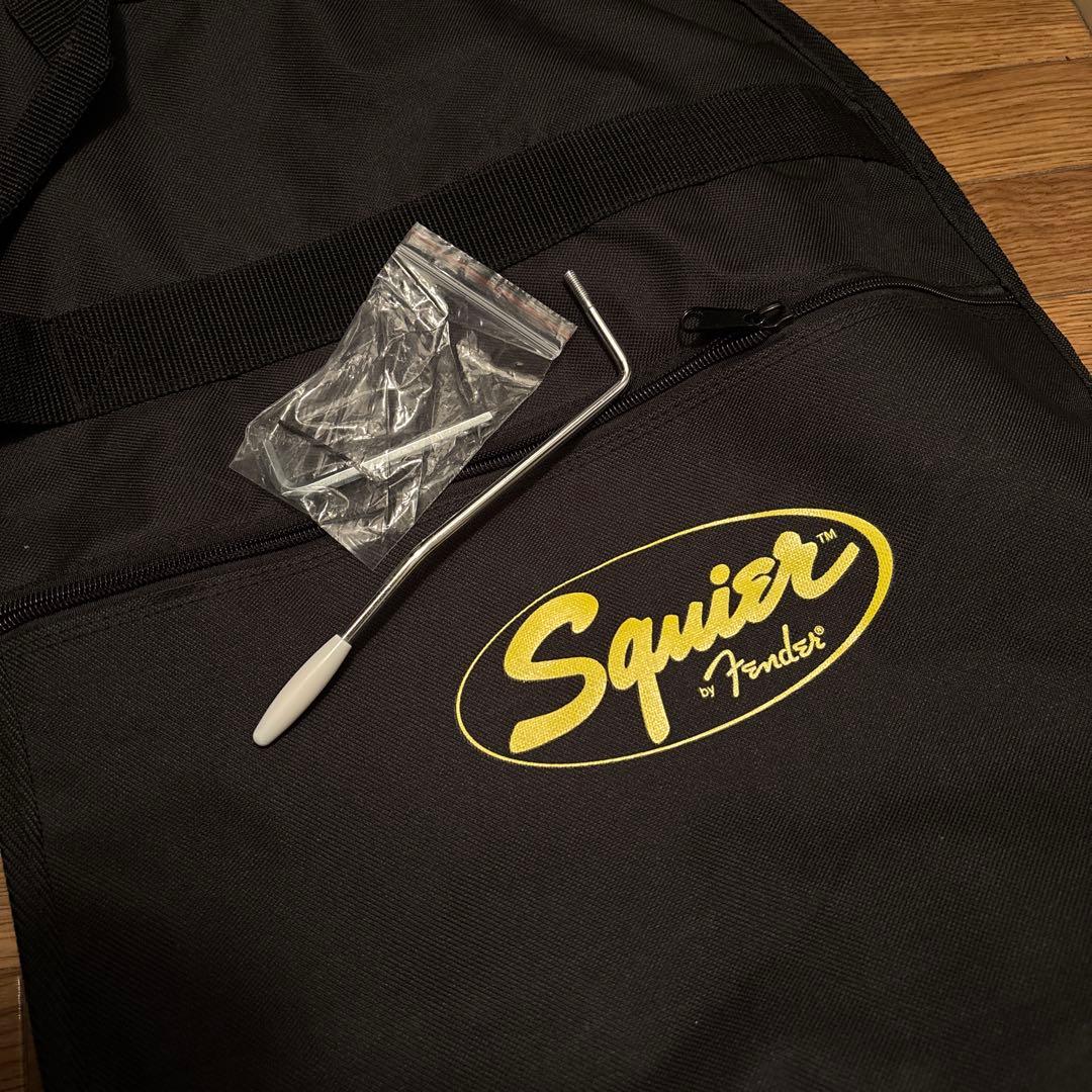 【調整済】squire affinity strato casterサンバースト