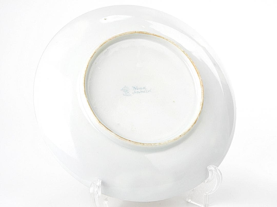 オールドノリタケ 金彩紅地 薔薇絵 カップ ソーサー アンティーク