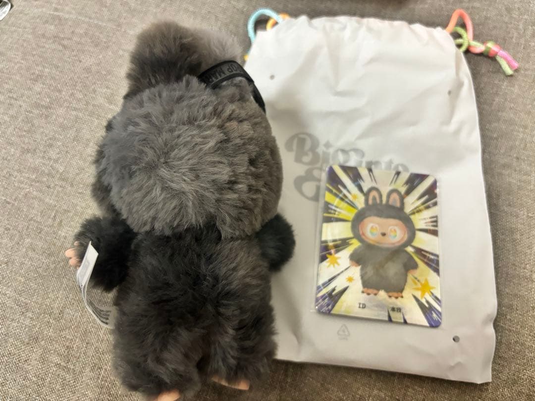 レア　LABUBU Energy ID ラブブ　エナジー　シークレット　黒