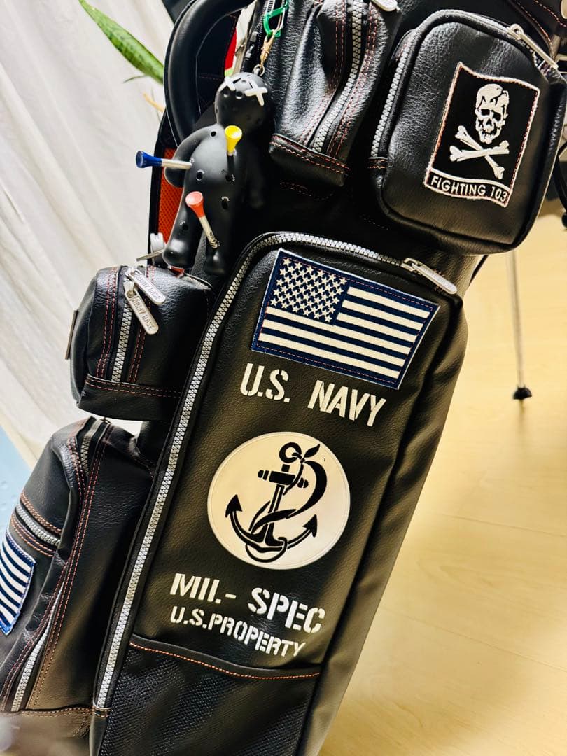 アーミーベースコレクションABC-054SBキャディーバック　美品