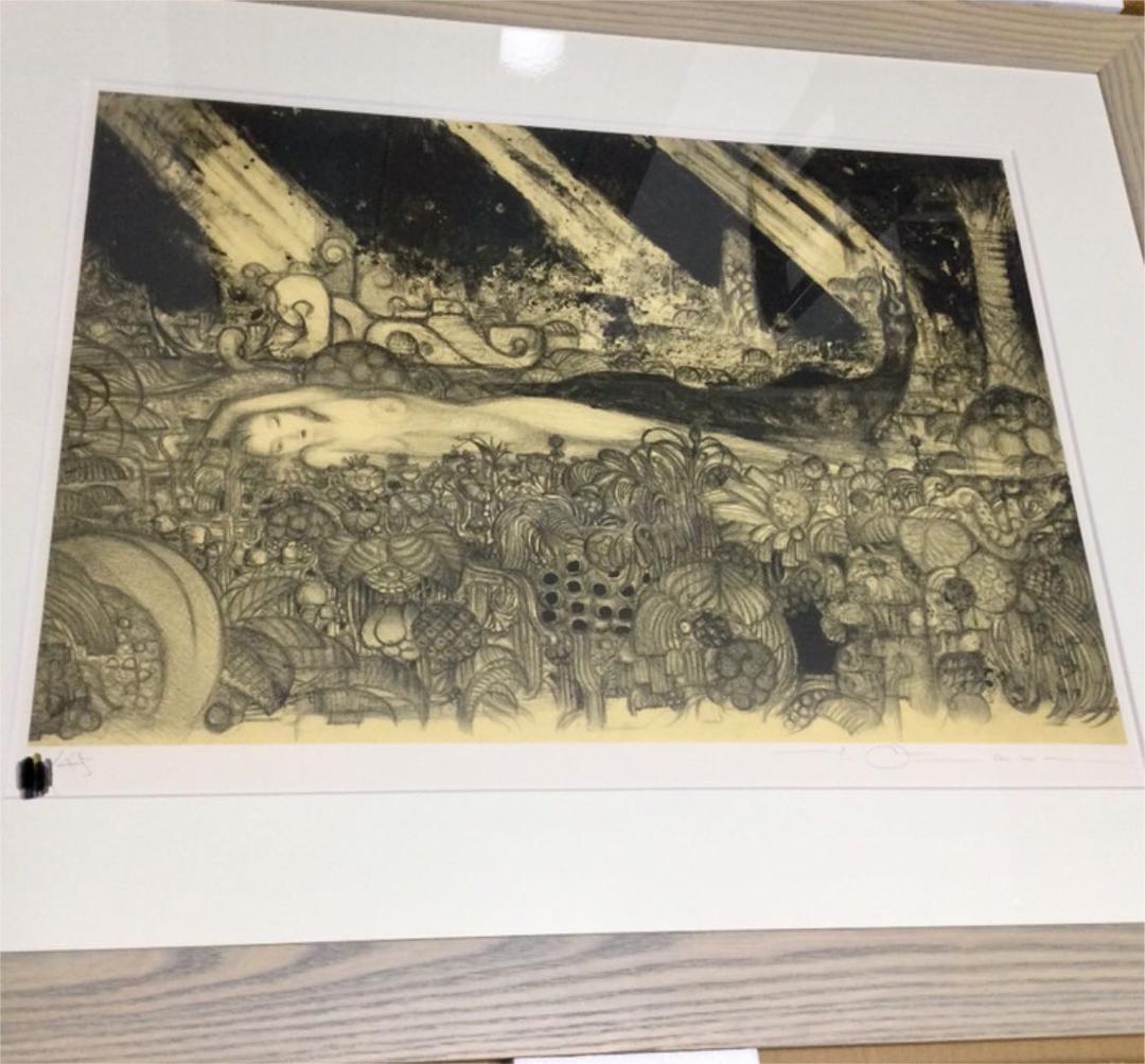 天野喜孝　イヴDX  リトグラフ　菱沼良樹コラボ