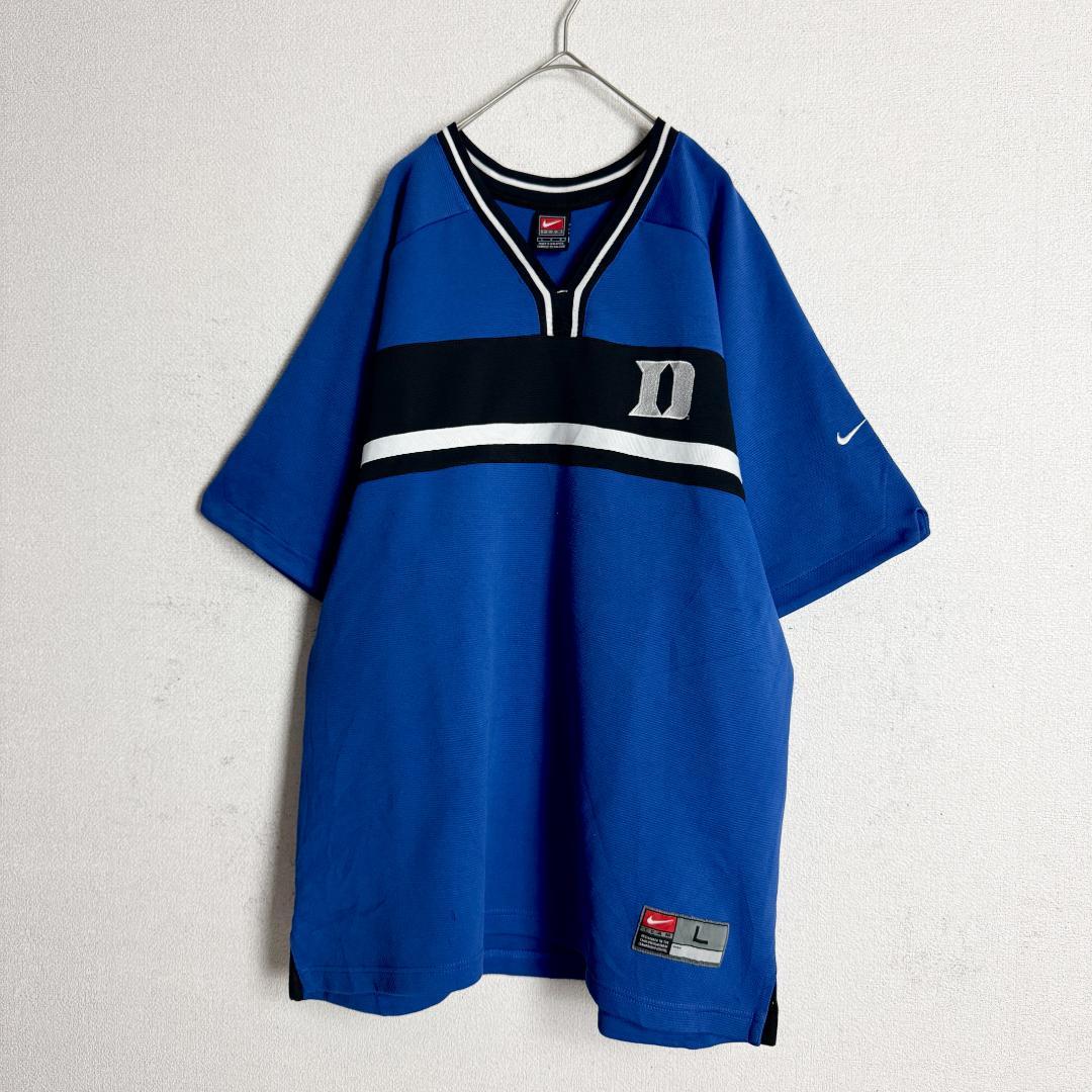 【海外モデル☆NCAA☆デューク大学☆】ナイキ 刺繍 ウォームアップ Tシャツ