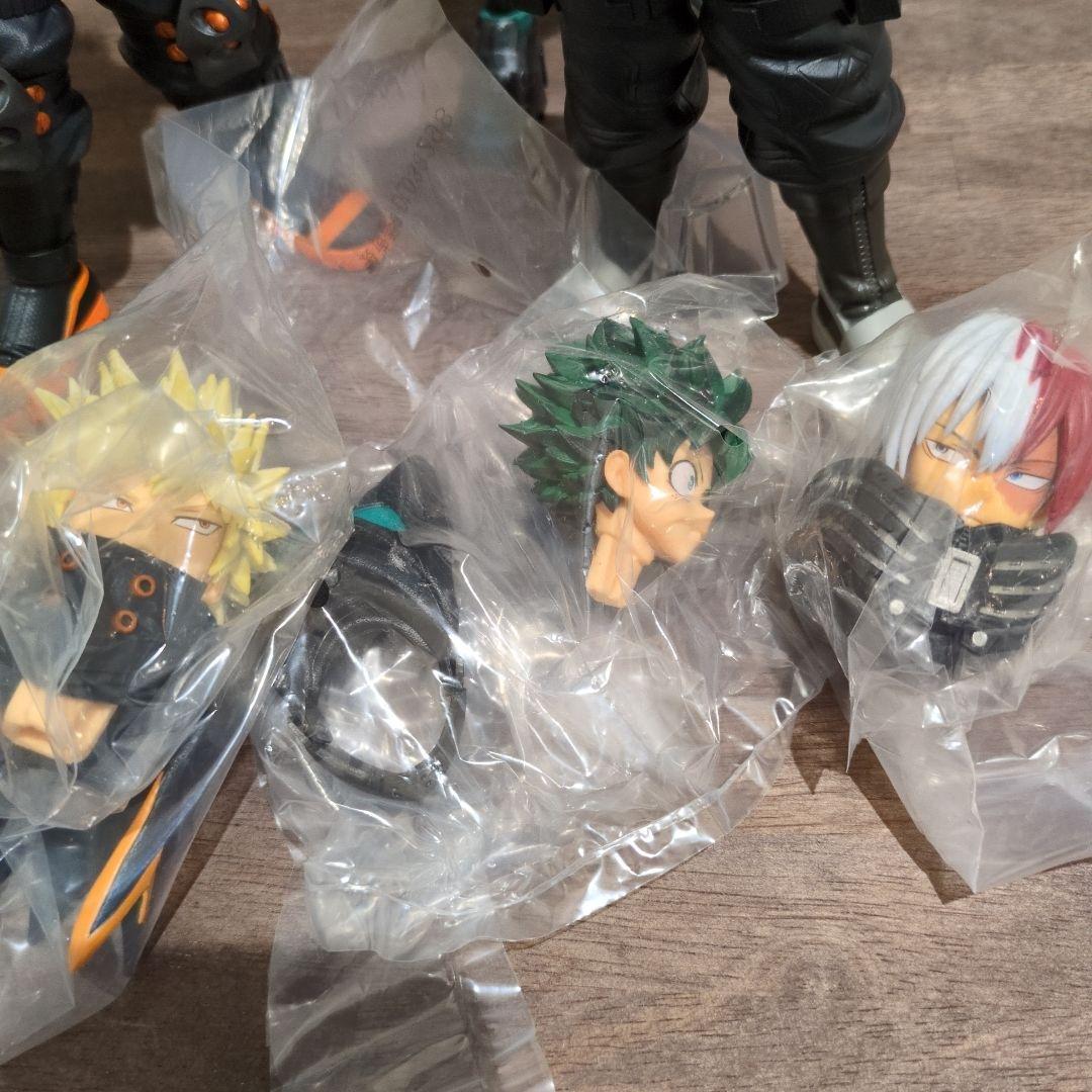 ヒロアカ　一番くじ　WORLD HEROES‘ MISSION3体セット