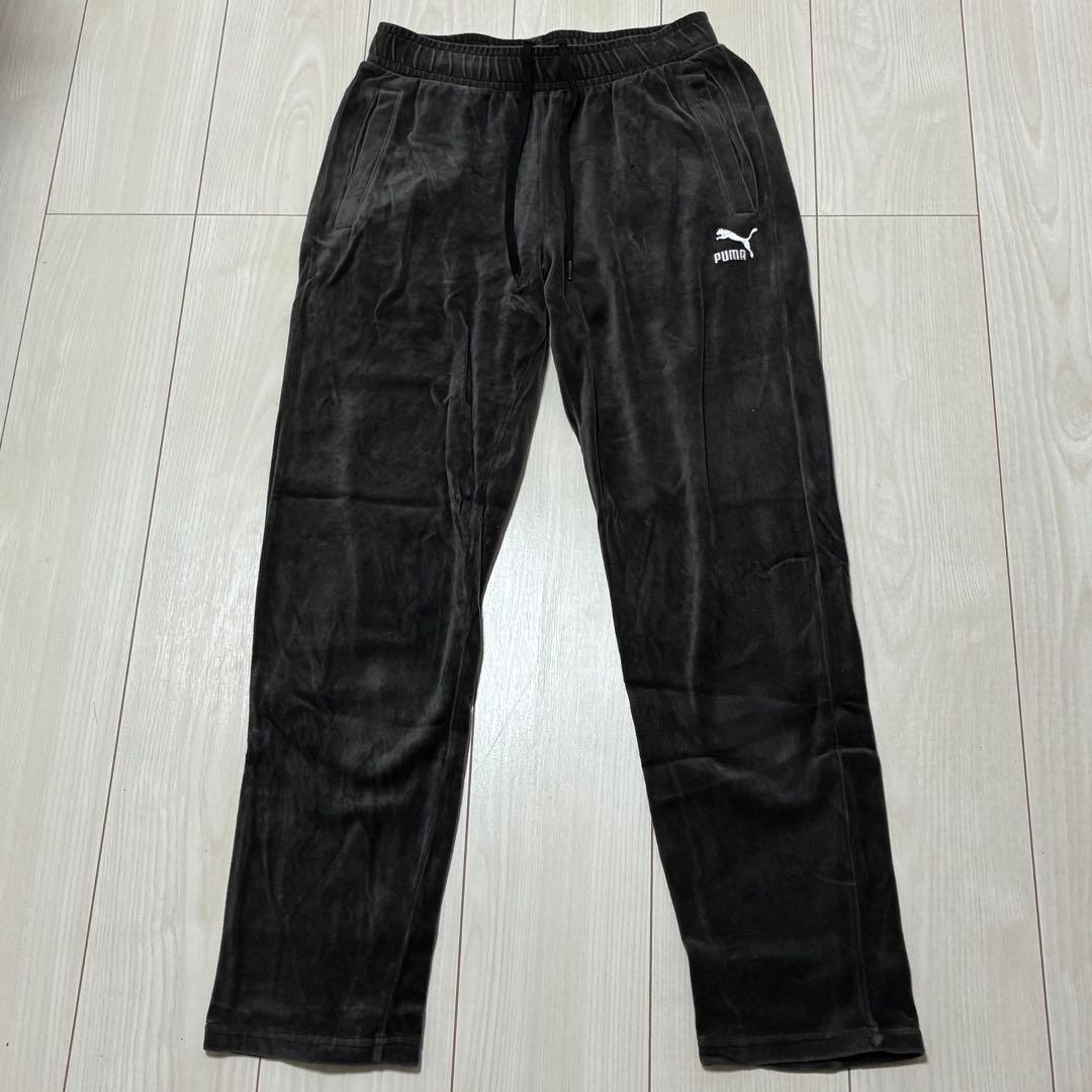 K PUMA ベロア セットアップ 黒 M