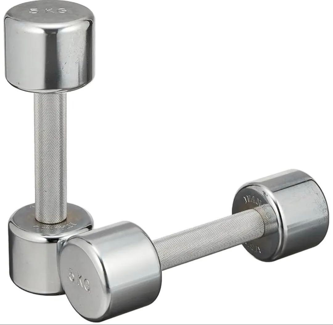 ivanko クロームダンベル 8kgペア