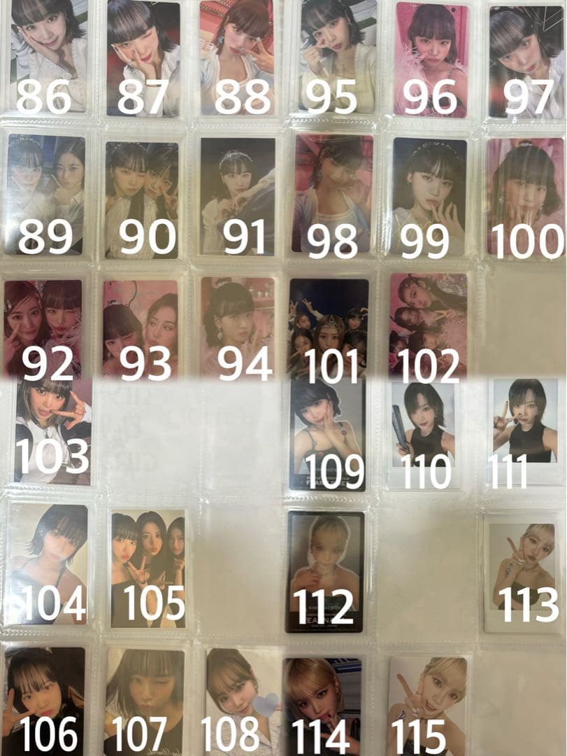 LESSERAFIM (IZ*ONE)まとめ売り