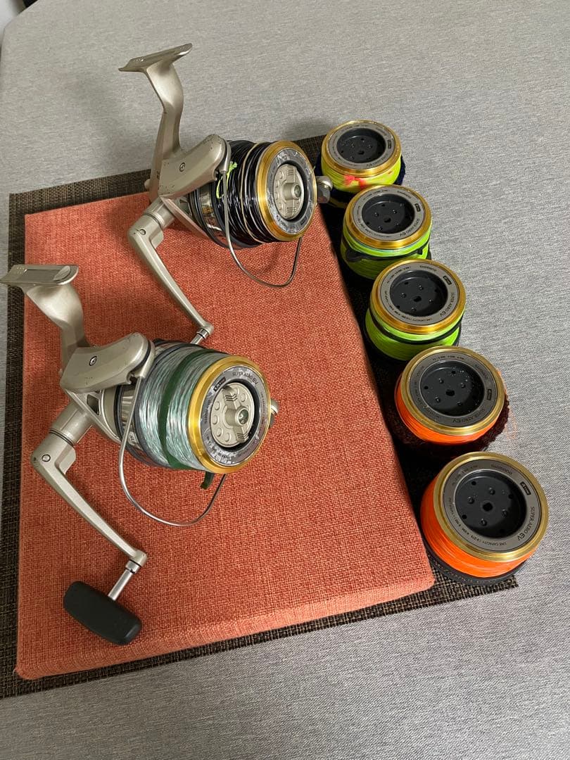 まだまだ現役　シマノ　初代スーパーエアロEV と替えスプール