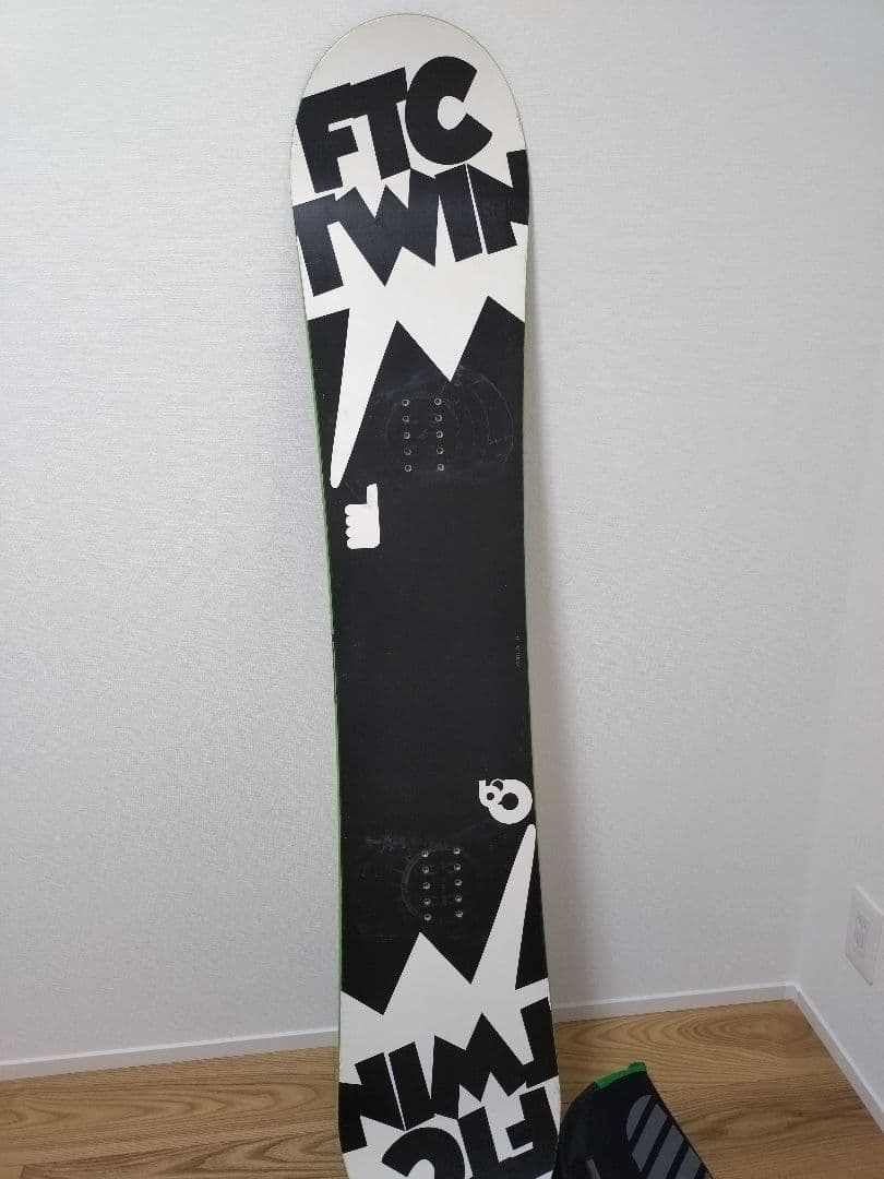 FTC TWIN スノーボード FLUXビンディング付き