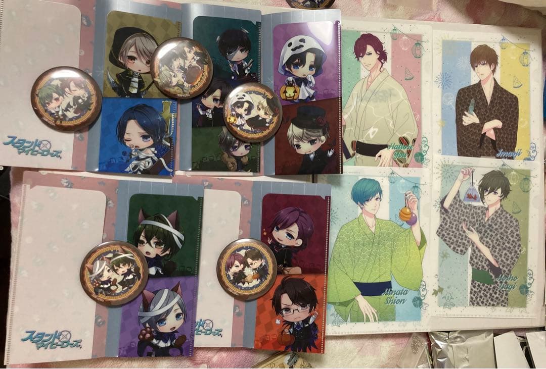 スタマイ　グッズ　470点以上セット しおり　缶バッジ アクスタ