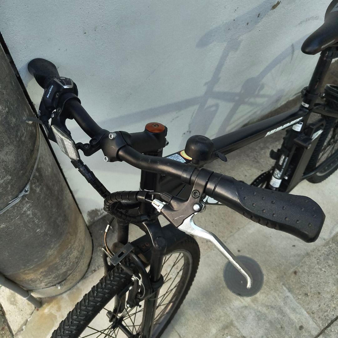 引取限定　HUMMER 電動アシスト黒 ギア　ハマー　ロードバイク　ジャンク