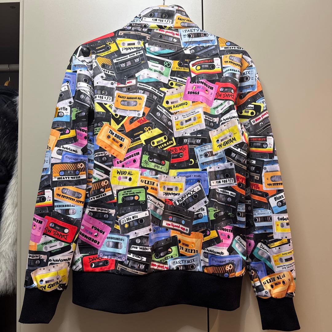 【美品】LOUDMOUTHリバーシブルブルゾン カセット総柄