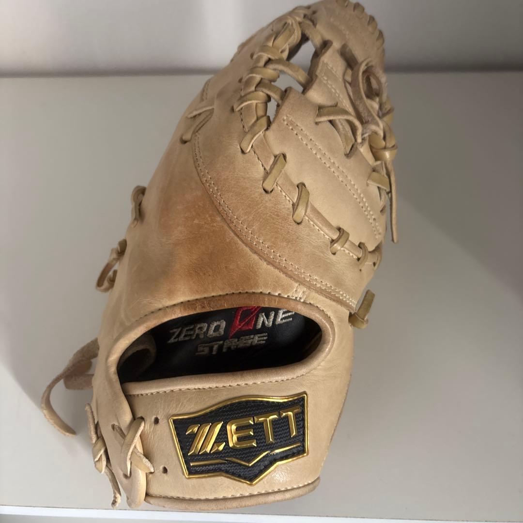 ZETT ZERO ONE 軟式グローブ ベージュ