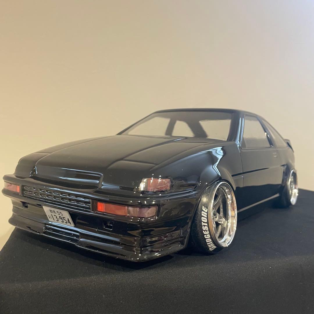 トヨタ　レビン86　ドリフト　1/10 ラジコン　ボディ　トレノ 85