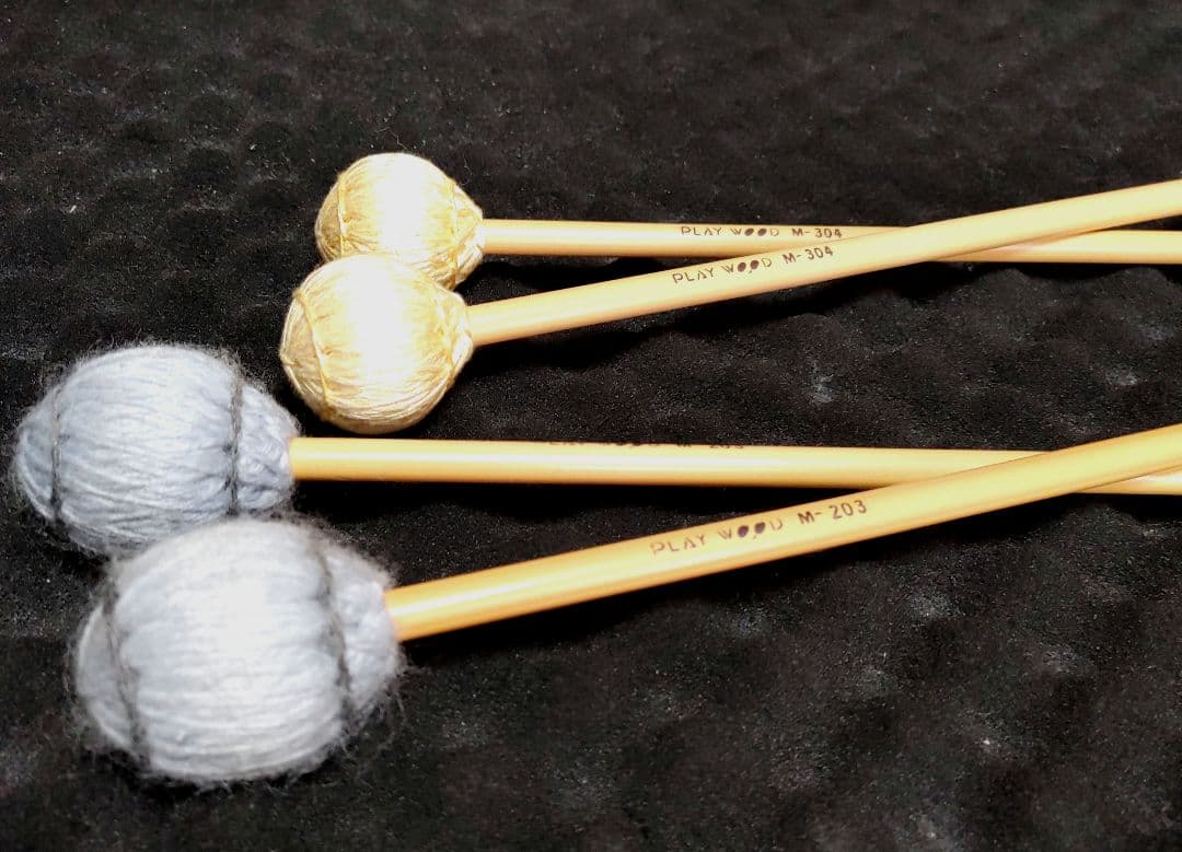 マリンバ用マレット 6組