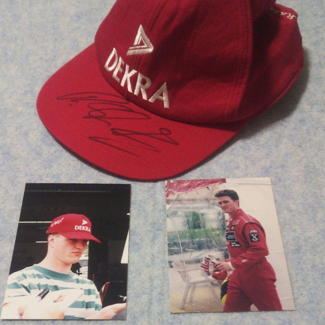 96'ラルフシューマッハ サイン入りデクラキャップ