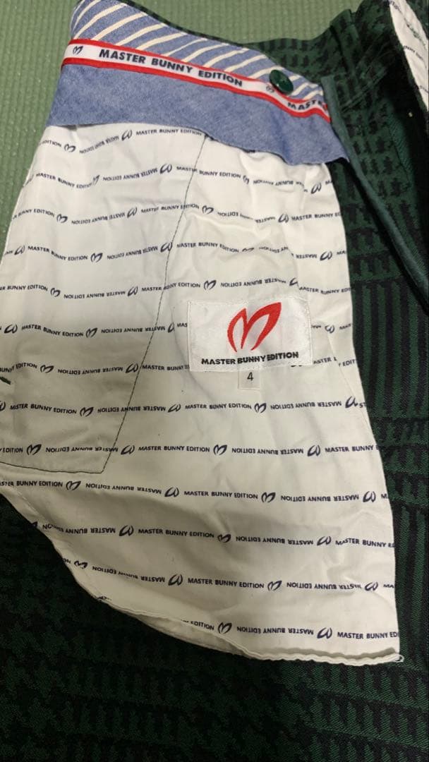 PG MASTER BUNNY 高級 マスターバニー メンズパンツ サイズ4