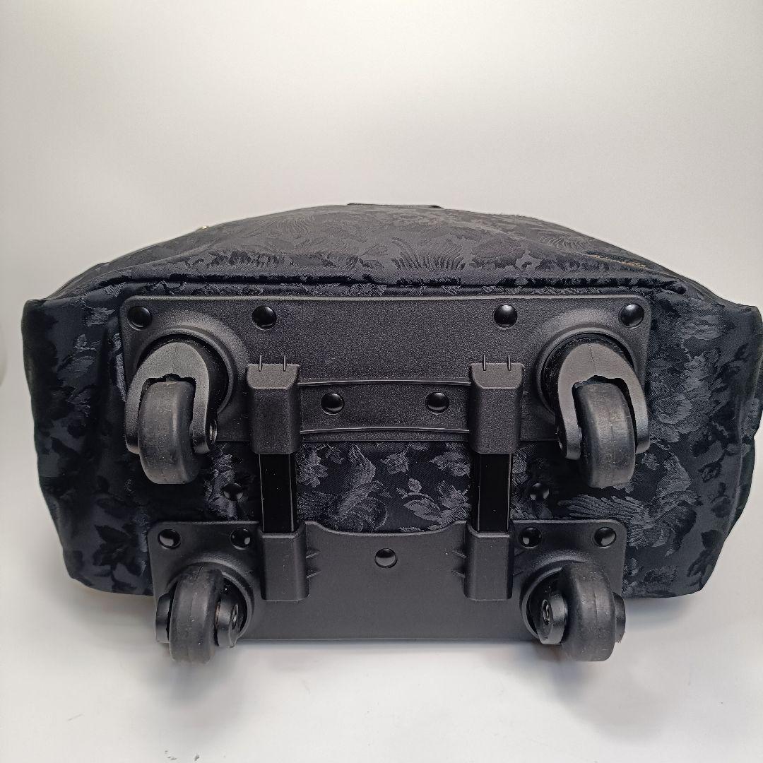 希少　FEILERフェイラー　トロリーバッグ　キャリーバッグ　黒　カギ付