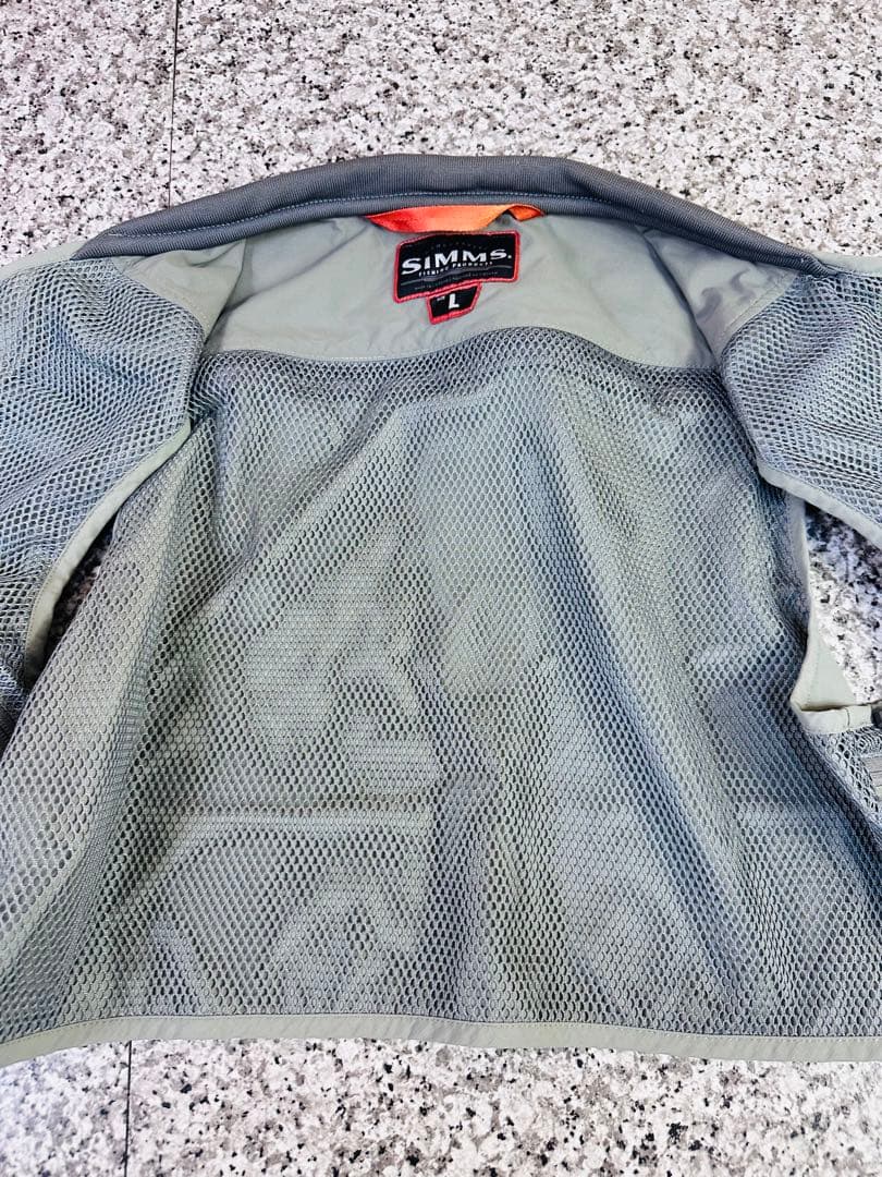 SIMMS シムス フィッシングベスト メッシュ L 釣り