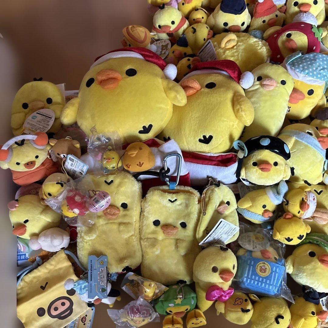 平成レトロぬいぐるみ　キイロイトリまとめ売り