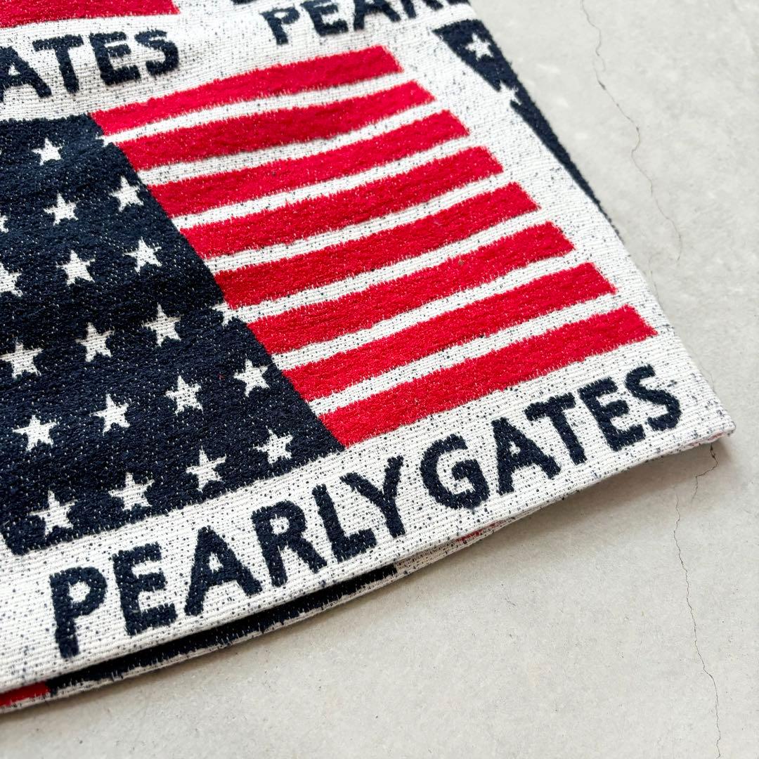 【美品】PEARLY GATES パーリーゲイツ 星条旗柄 スカート ペチコート