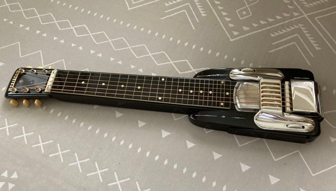 【1950年代美品】Teisco Model L／黒／完動品／ハードケース付