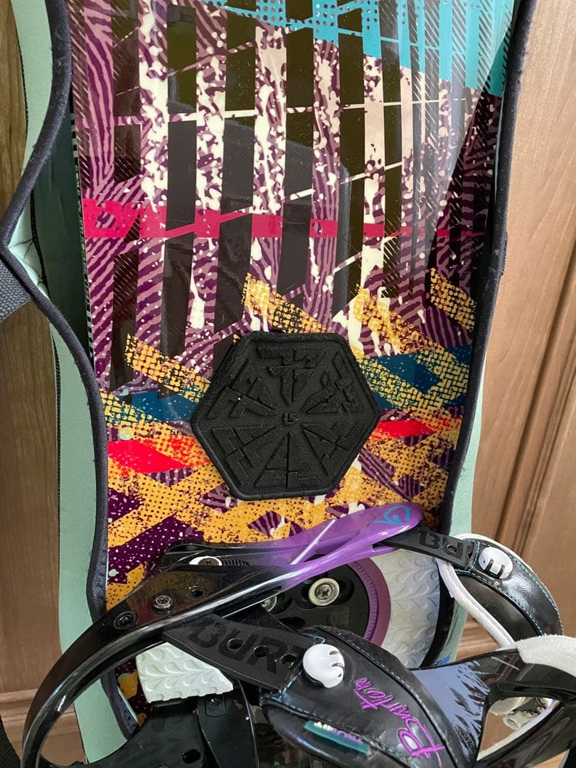 スノーボード　板　134 バートン　ビンディング　ケース　3点セット