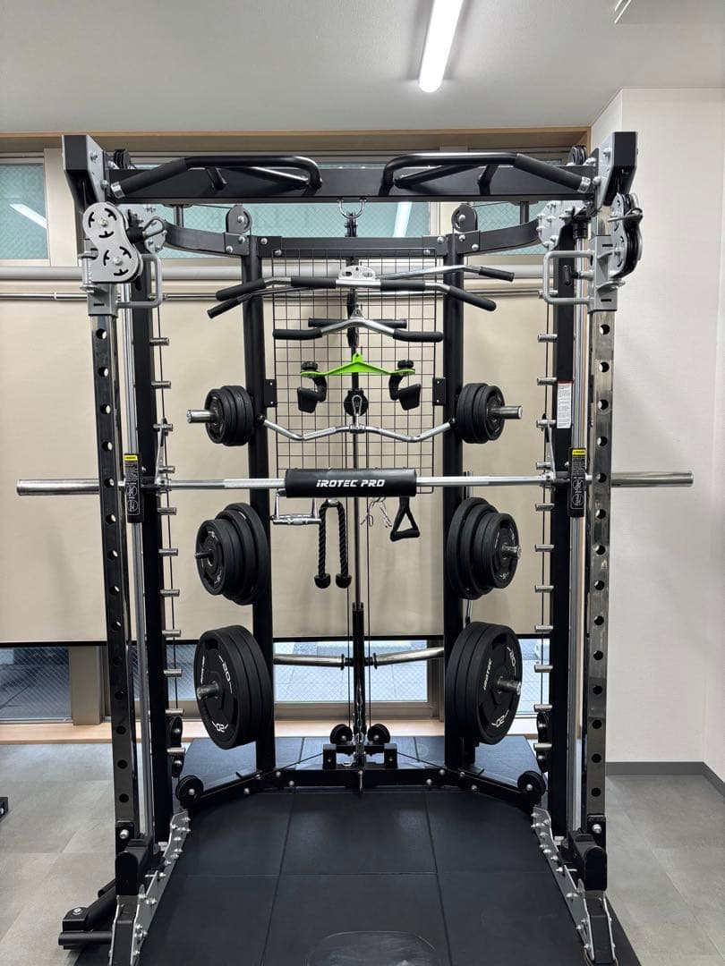 【IROTEC PRO】プレートローディングスミス＆クロストータルトレーナージム