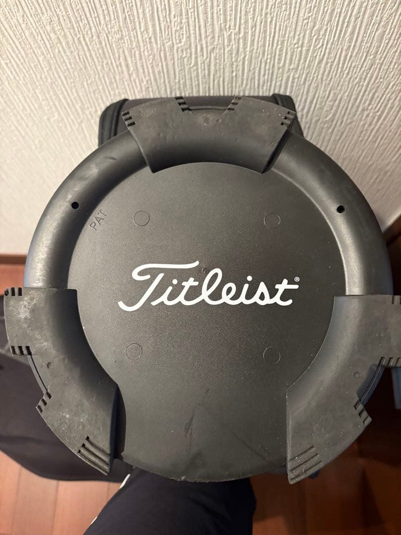 Titleist ゴルフバッグ ブラック/ホワイト 美品