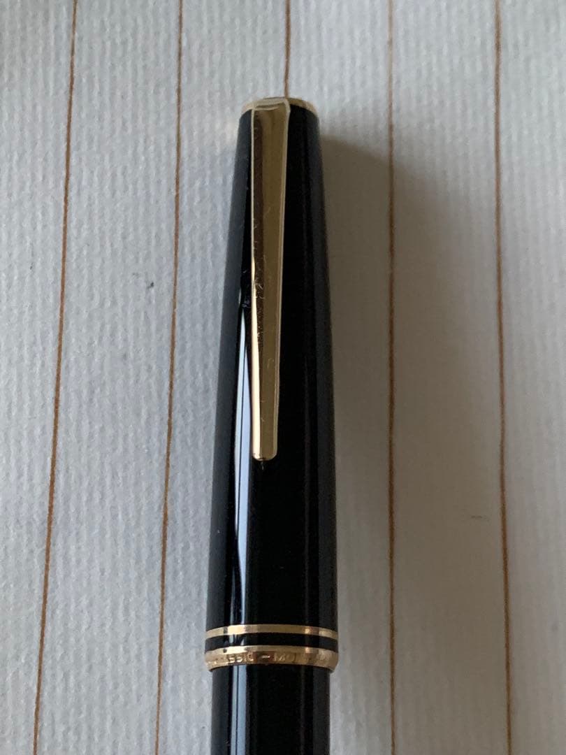MONTBLANC クラシック 万年筆 14K ペン先 F