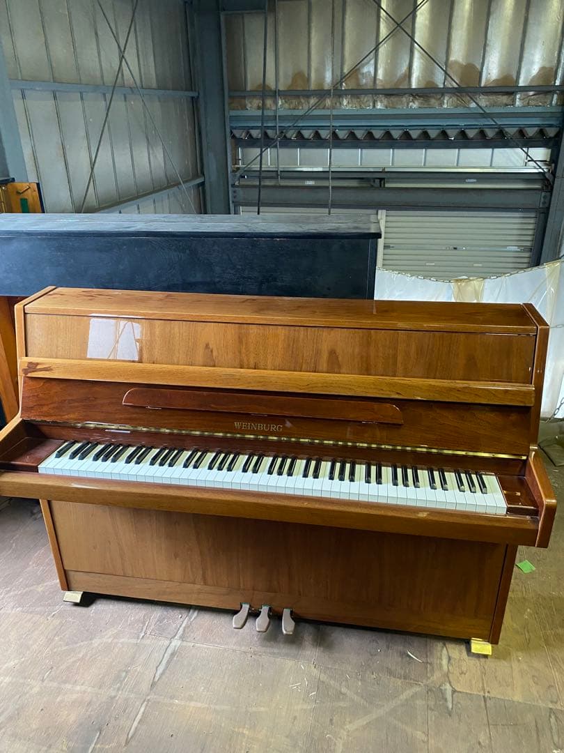 最終値引き WEINBURGアップライトピアノ 値下げしました。
