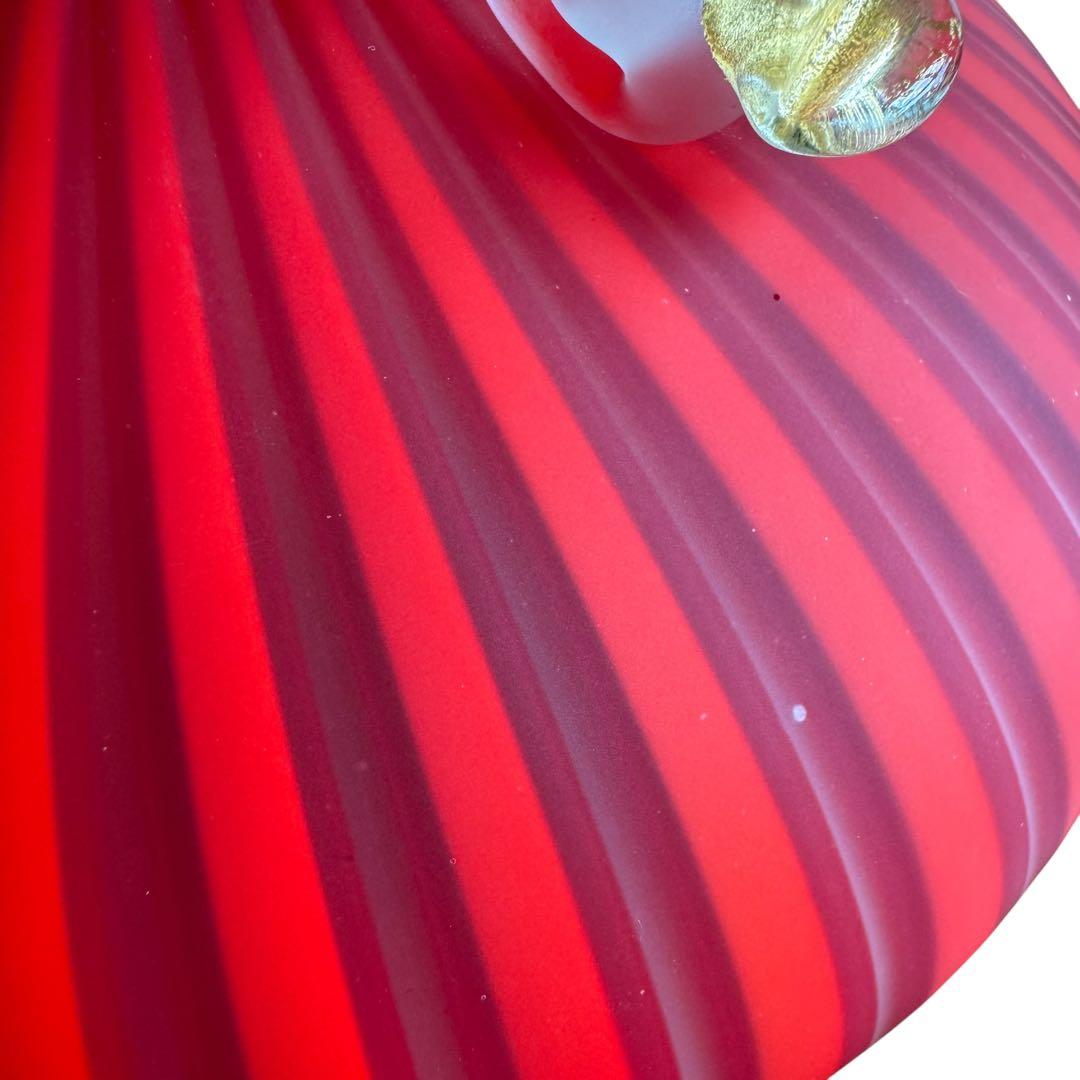 藤田喬平 手吹 ヴェニス 一輪 共箱 文化勲章受賞作家 花瓶 一輪挿し 花入