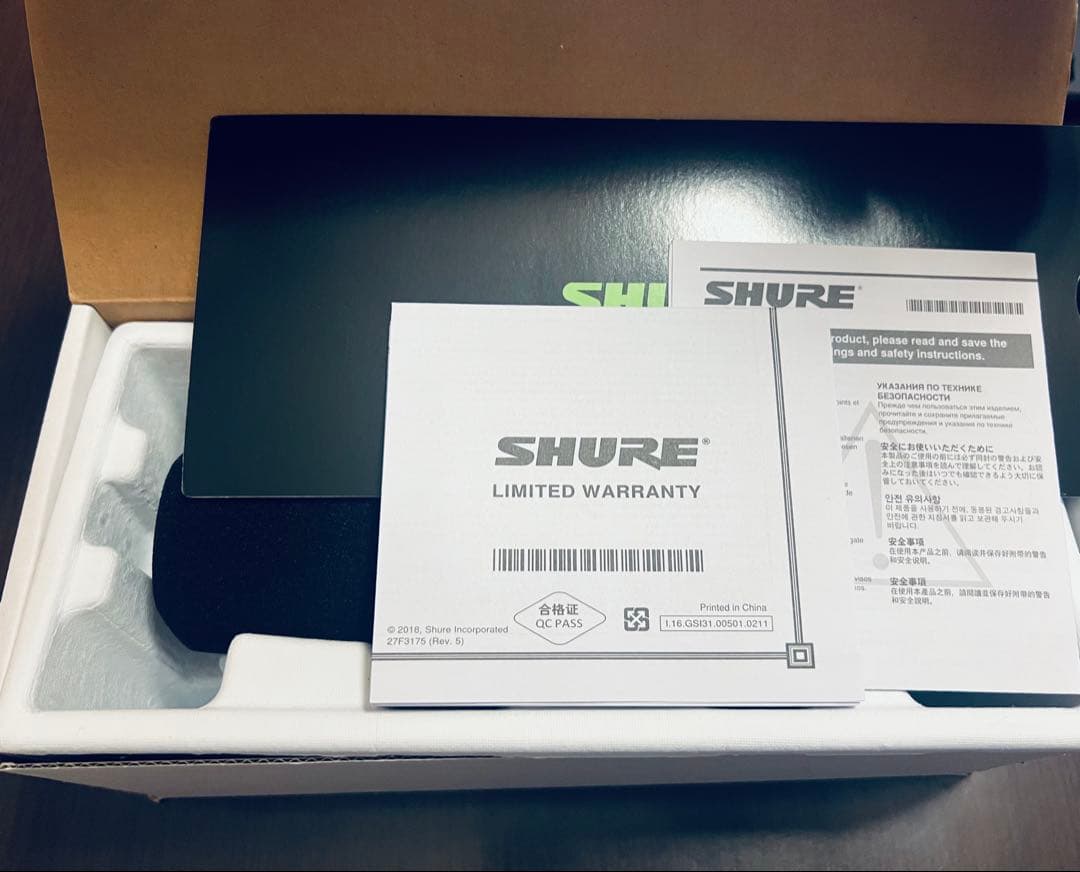 SHURE MV7X-J ダイナミックマイク