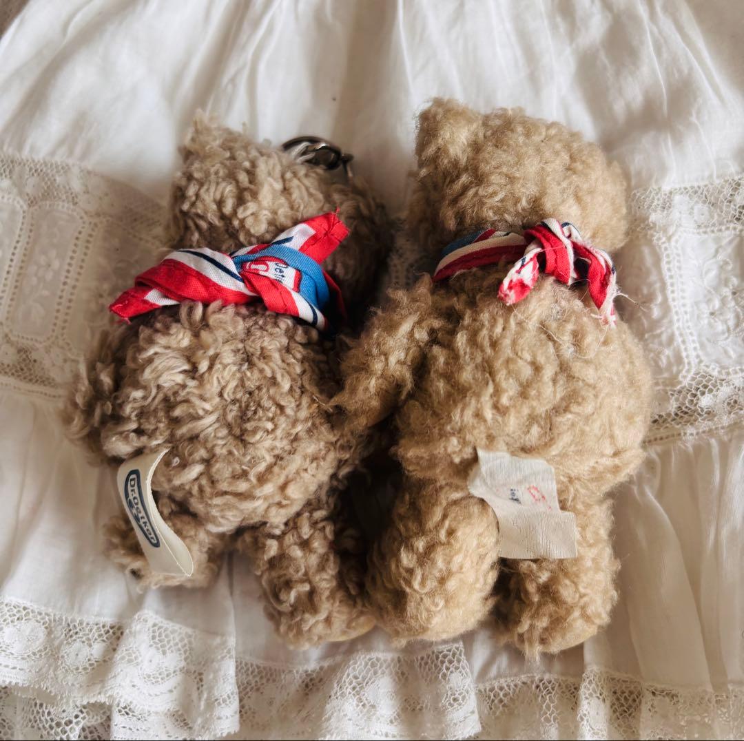 Dr. Oetker ベア　2体セット　ヴィンテージベア　アンティークベア