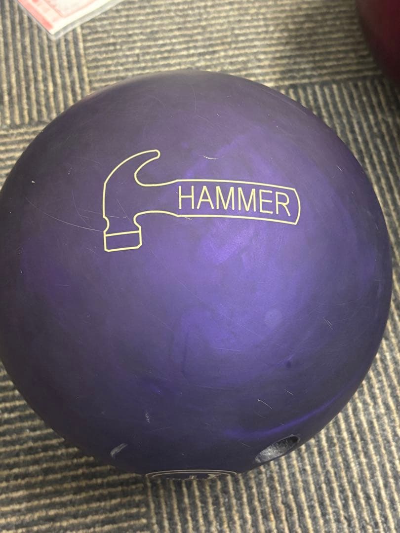 HAMMER ボウリングボール 紫