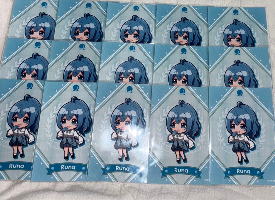 カラフルピーチ　るな　ファミマブロマイド　デフォ