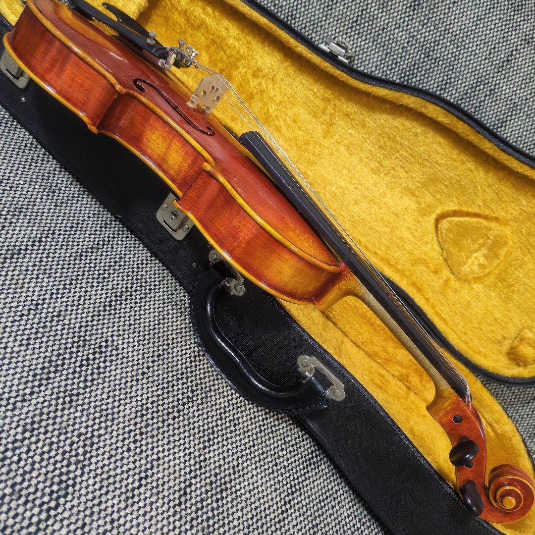 【特価】SUZUKI NO.520 バイオリン 1/2 1987 杉藤弓 虎杢