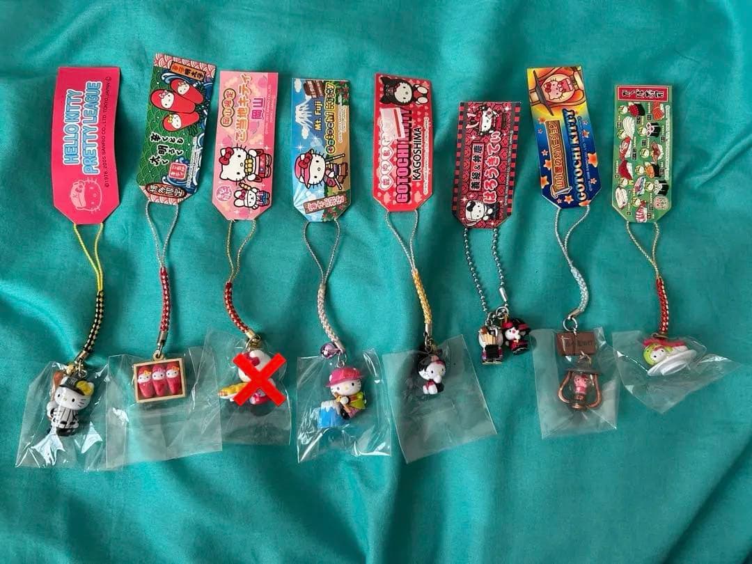 ハローキティ ストラップ セット