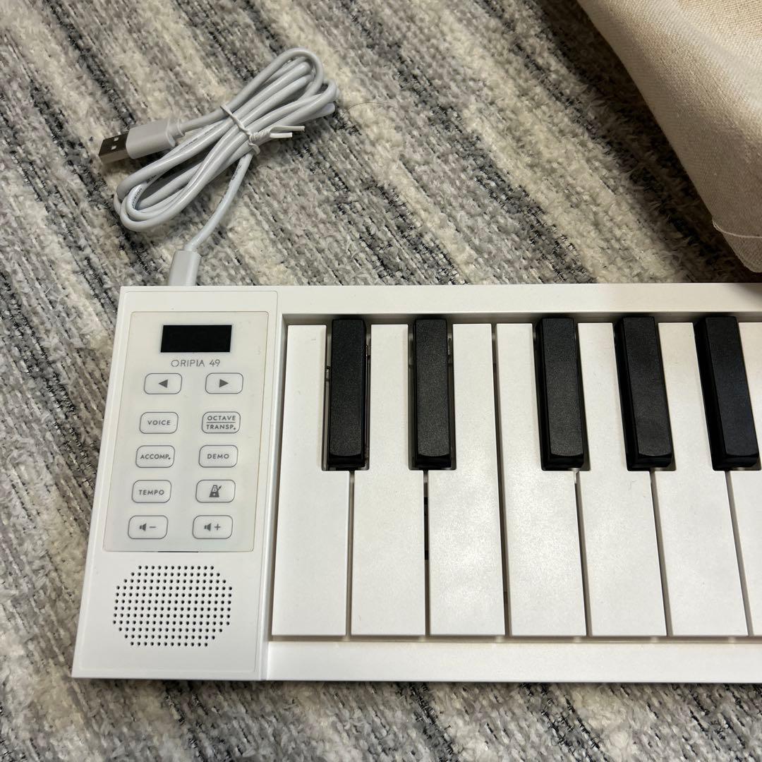 折りたたみ式電子ピアノORIPIA 49 超美品