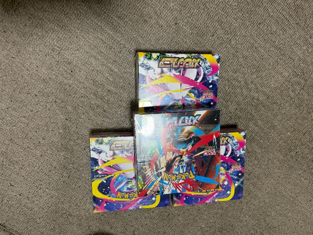 ポケモンカードゲーム ギャラクシーシリーズ 4個セット